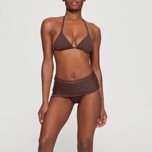 Skims Rhinestone Swim Skirt